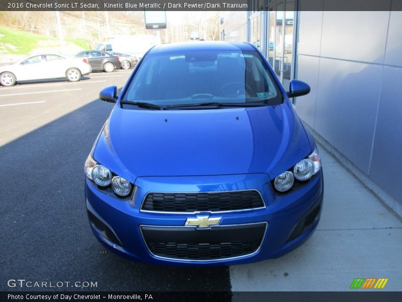 Kinetic Blue Metallic / Dark Pewter/Dark Titanium 2016 Chevrolet Sonic LT Sedan