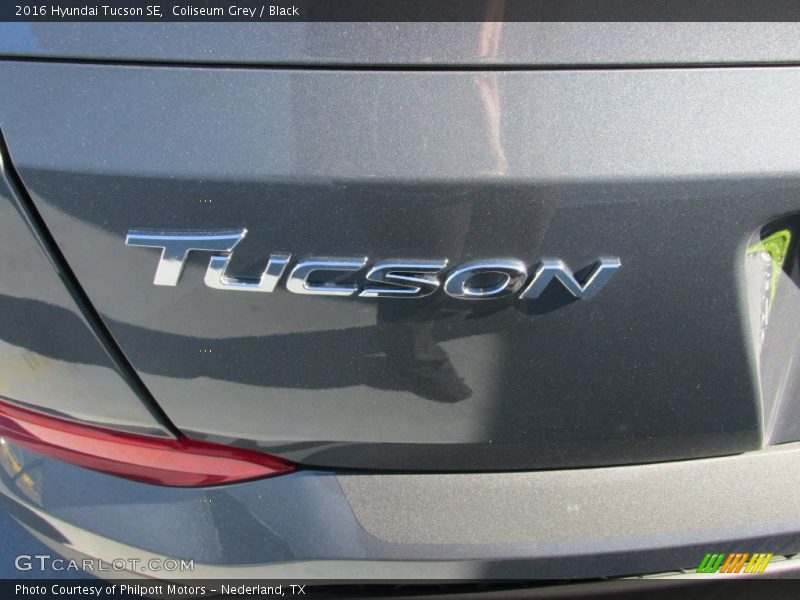 Coliseum Grey / Black 2016 Hyundai Tucson SE
