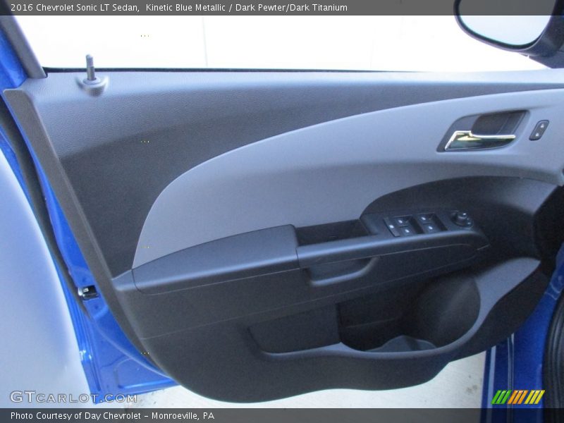 Kinetic Blue Metallic / Dark Pewter/Dark Titanium 2016 Chevrolet Sonic LT Sedan