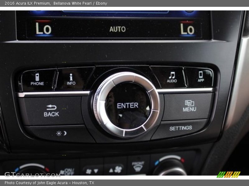 Bellanova White Pearl / Ebony 2016 Acura ILX Premium