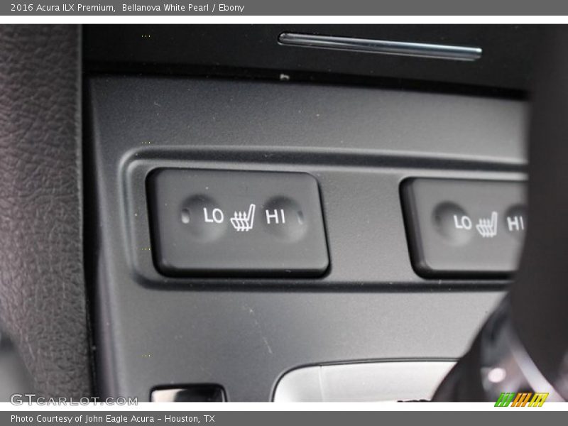 Bellanova White Pearl / Ebony 2016 Acura ILX Premium