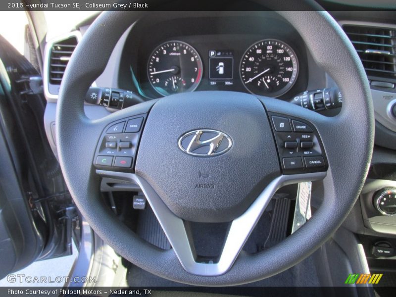 Coliseum Grey / Black 2016 Hyundai Tucson SE