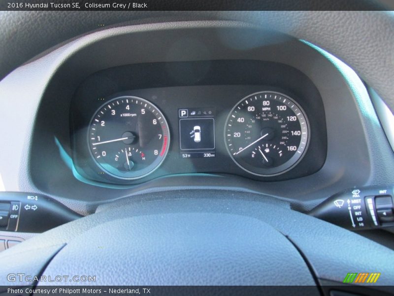 Coliseum Grey / Black 2016 Hyundai Tucson SE