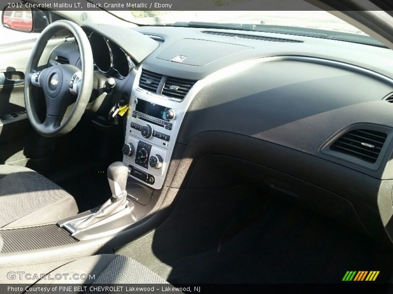 Black Granite Metallic / Ebony 2012 Chevrolet Malibu LT
