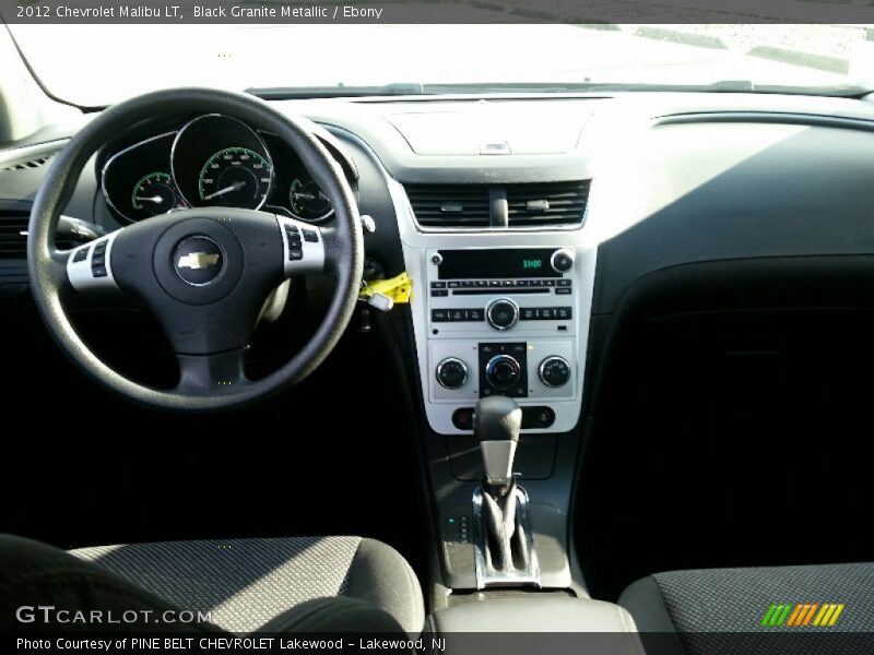 Black Granite Metallic / Ebony 2012 Chevrolet Malibu LT
