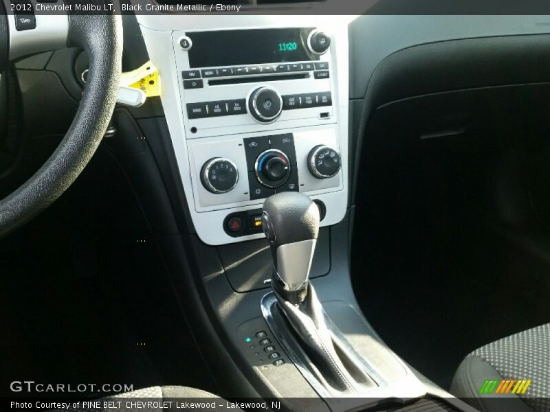 Black Granite Metallic / Ebony 2012 Chevrolet Malibu LT