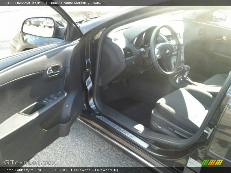 Black Granite Metallic / Ebony 2012 Chevrolet Malibu LT