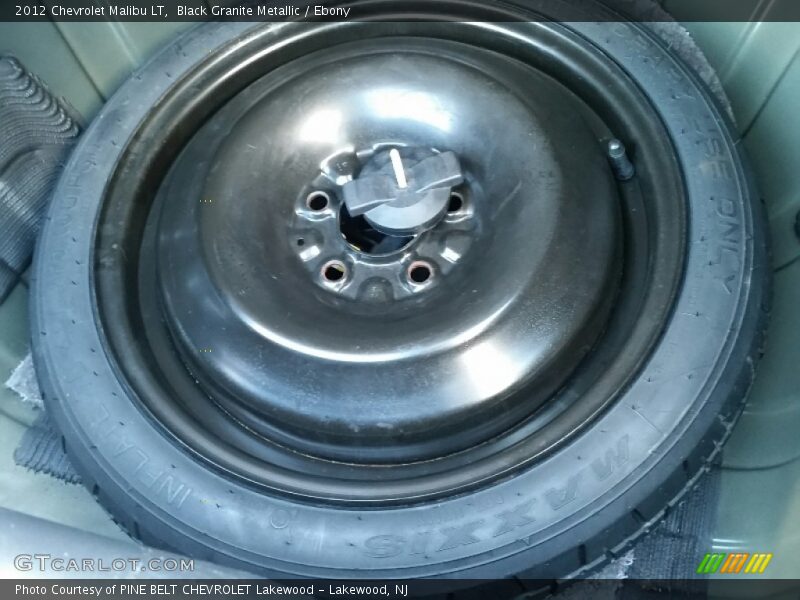 Black Granite Metallic / Ebony 2012 Chevrolet Malibu LT