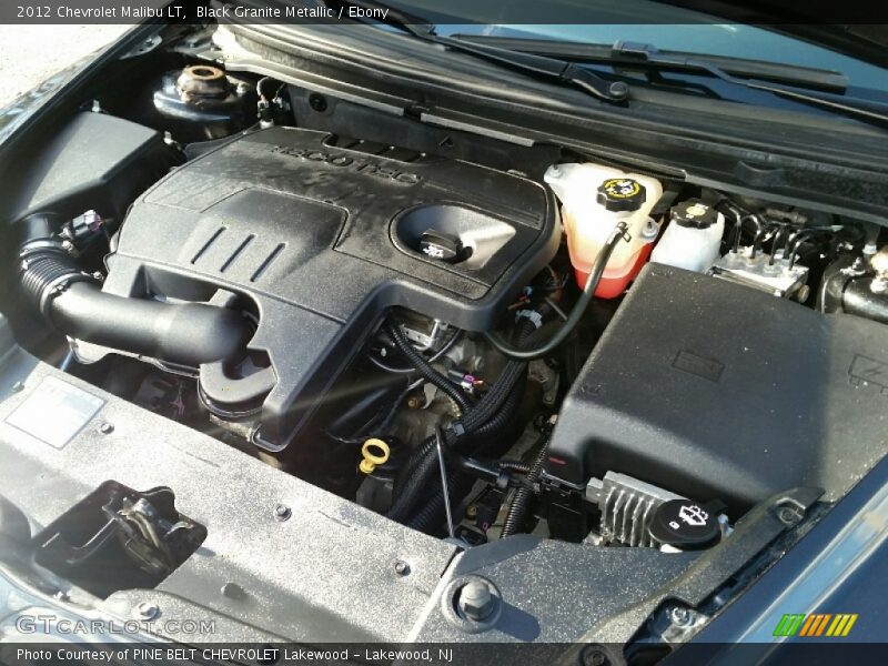 Black Granite Metallic / Ebony 2012 Chevrolet Malibu LT