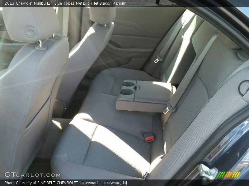Blue Topaz Metallic / Jet Black/Titanium 2013 Chevrolet Malibu LS