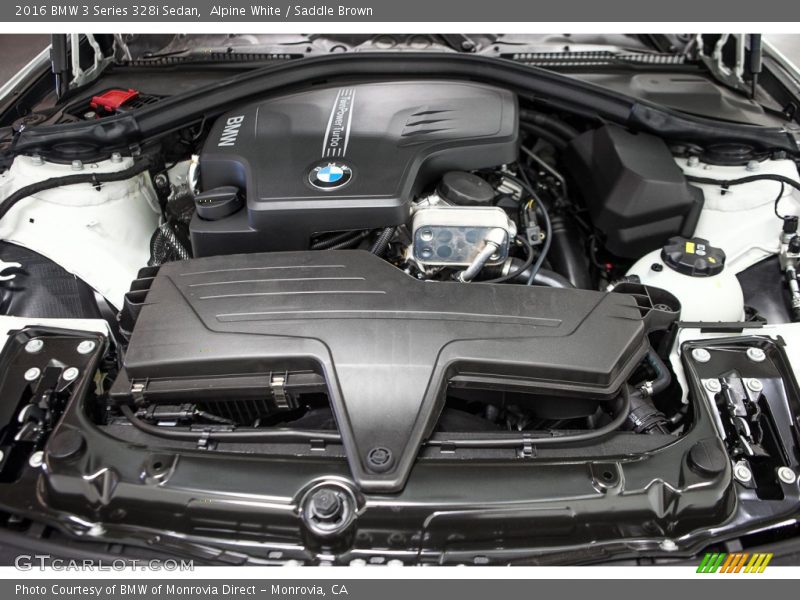 Alpine White / Saddle Brown 2016 BMW 3 Series 328i Sedan