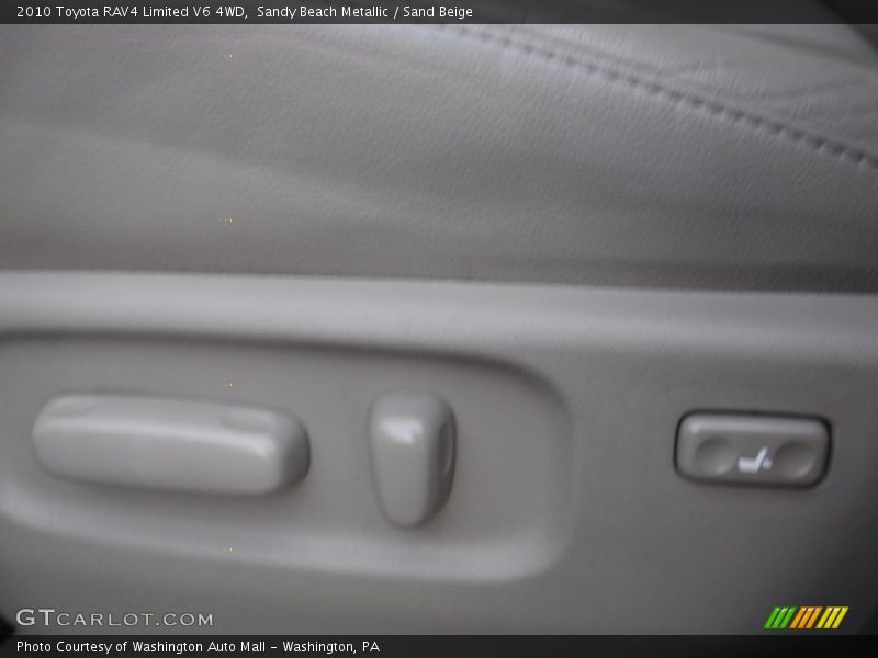 Sandy Beach Metallic / Sand Beige 2010 Toyota RAV4 Limited V6 4WD