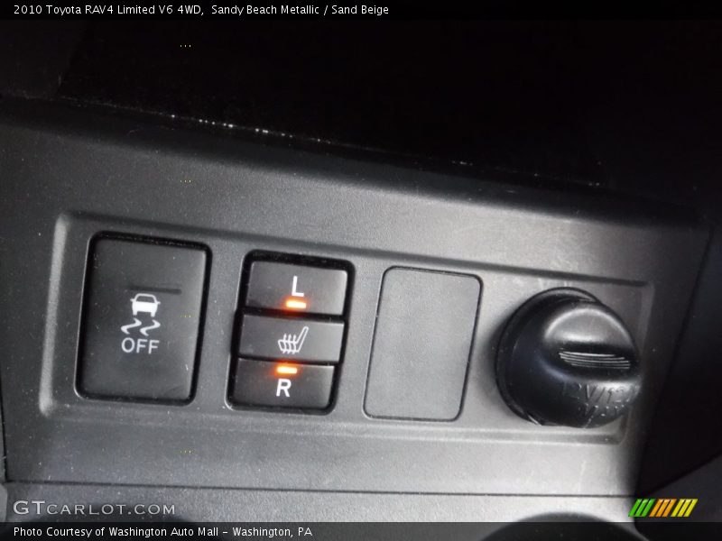 Sandy Beach Metallic / Sand Beige 2010 Toyota RAV4 Limited V6 4WD