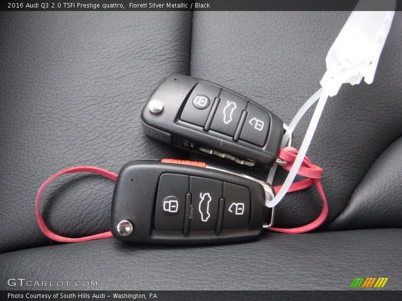 Keys of 2016 Q3 2.0 TSFI Prestige quattro