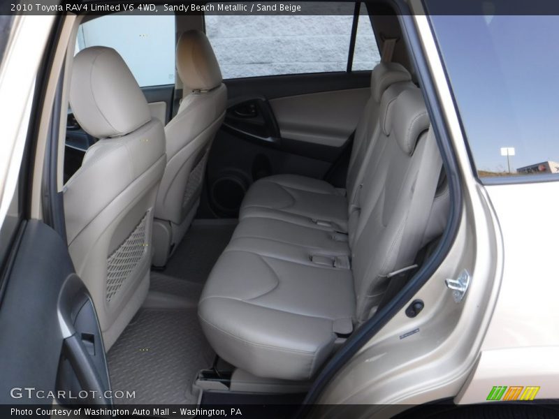 Sandy Beach Metallic / Sand Beige 2010 Toyota RAV4 Limited V6 4WD