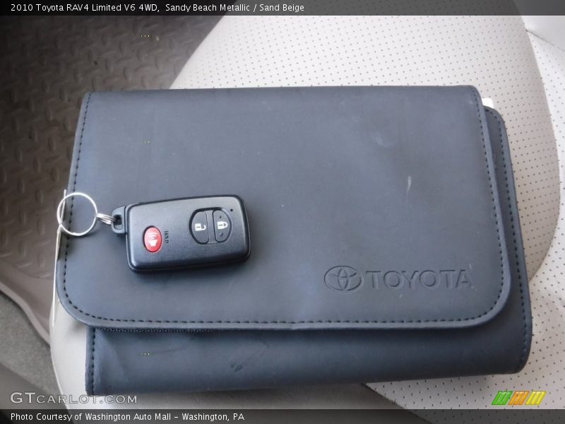 Sandy Beach Metallic / Sand Beige 2010 Toyota RAV4 Limited V6 4WD