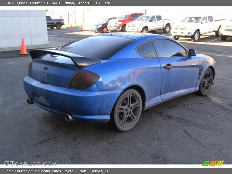 Moonlit Blue / Black 2004 Hyundai Tiburon GT Special Edition