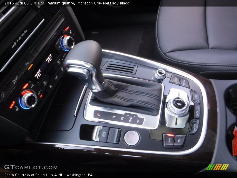Monsoon Gray Metallic / Black 2016 Audi Q5 2.0 TFSI Premium quattro