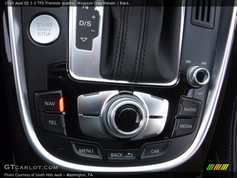 Monsoon Gray Metallic / Black 2016 Audi Q5 2.0 TFSI Premium quattro