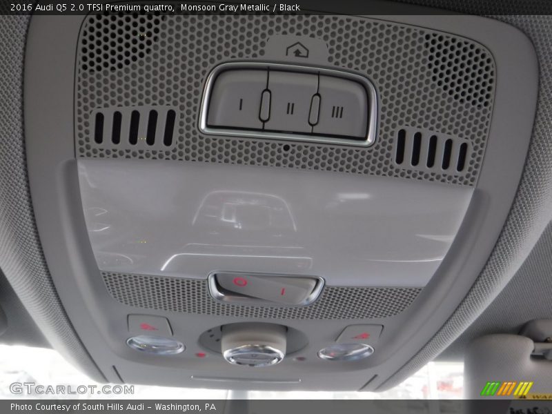 Monsoon Gray Metallic / Black 2016 Audi Q5 2.0 TFSI Premium quattro