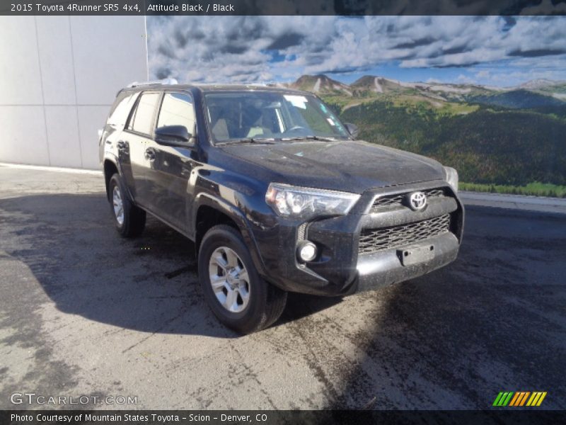 Attitude Black / Black 2015 Toyota 4Runner SR5 4x4