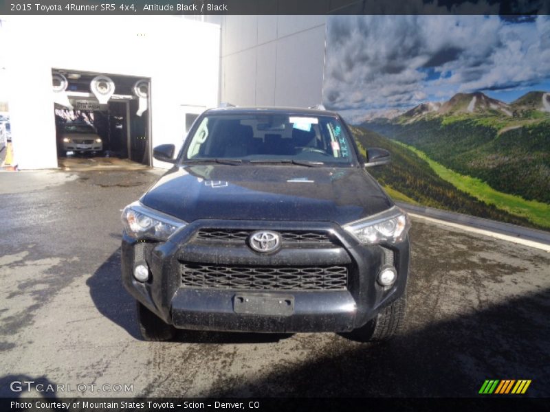 Attitude Black / Black 2015 Toyota 4Runner SR5 4x4