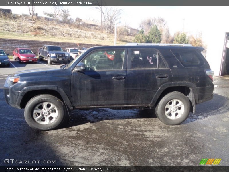 Attitude Black / Black 2015 Toyota 4Runner SR5 4x4