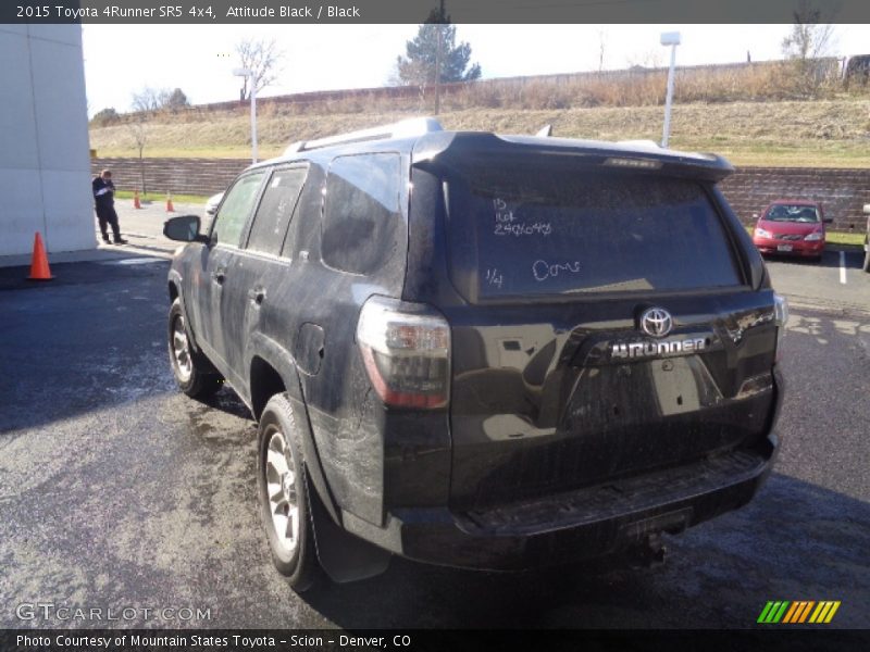Attitude Black / Black 2015 Toyota 4Runner SR5 4x4