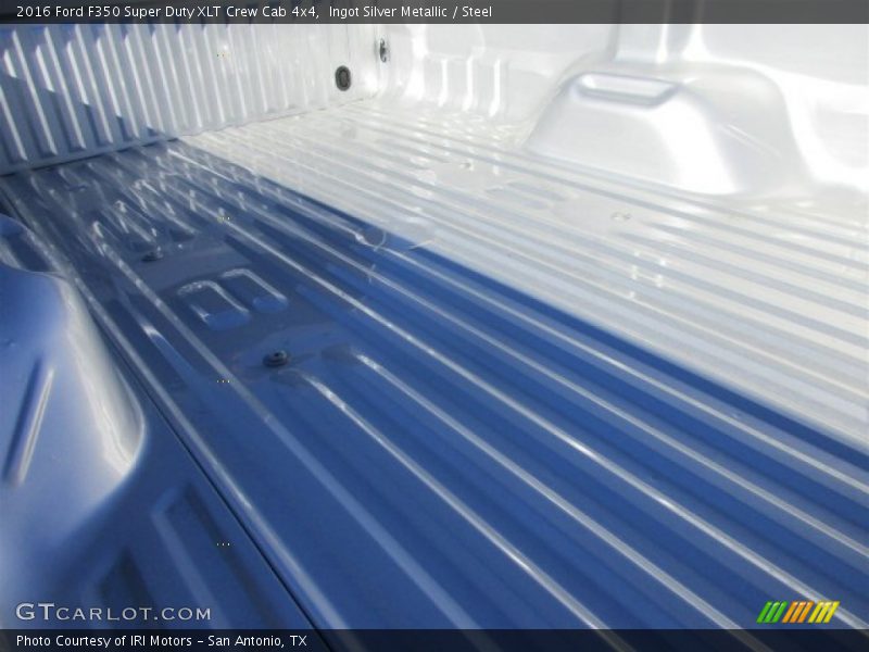 Ingot Silver Metallic / Steel 2016 Ford F350 Super Duty XLT Crew Cab 4x4