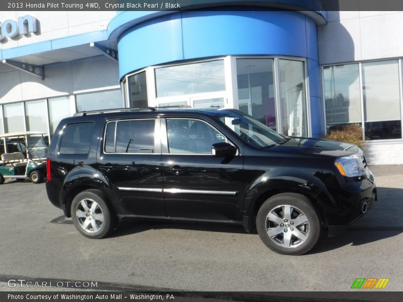 Crystal Black Pearl / Black 2013 Honda Pilot Touring 4WD
