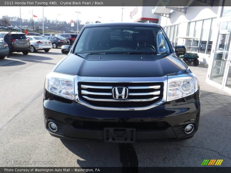 Crystal Black Pearl / Black 2013 Honda Pilot Touring 4WD