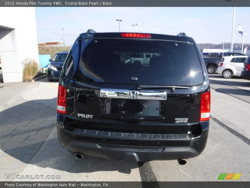 Crystal Black Pearl / Black 2013 Honda Pilot Touring 4WD