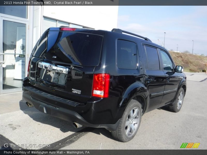 Crystal Black Pearl / Black 2013 Honda Pilot Touring 4WD