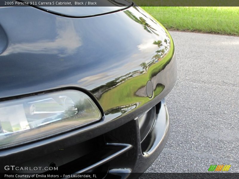 Black / Black 2005 Porsche 911 Carrera S Cabriolet