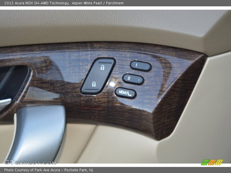 Aspen White Pearl / Parchment 2013 Acura MDX SH-AWD Technology