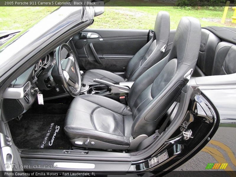 Front Seat of 2005 911 Carrera S Cabriolet