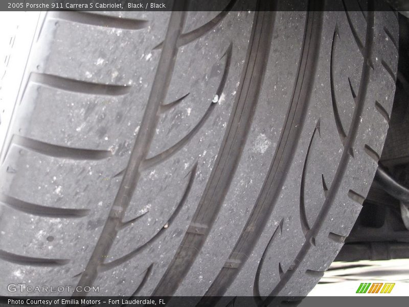 Black / Black 2005 Porsche 911 Carrera S Cabriolet