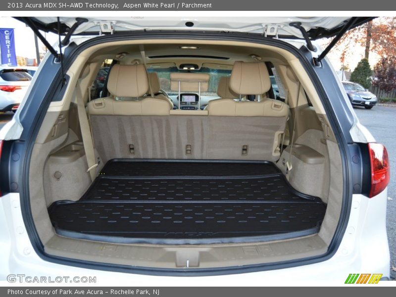 Aspen White Pearl / Parchment 2013 Acura MDX SH-AWD Technology