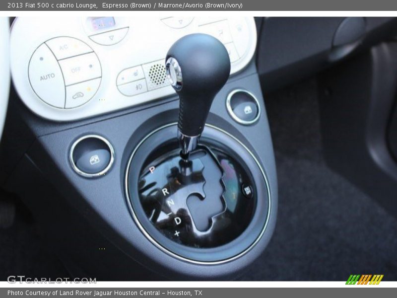 Espresso (Brown) / Marrone/Avorio (Brown/Ivory) 2013 Fiat 500 c cabrio Lounge
