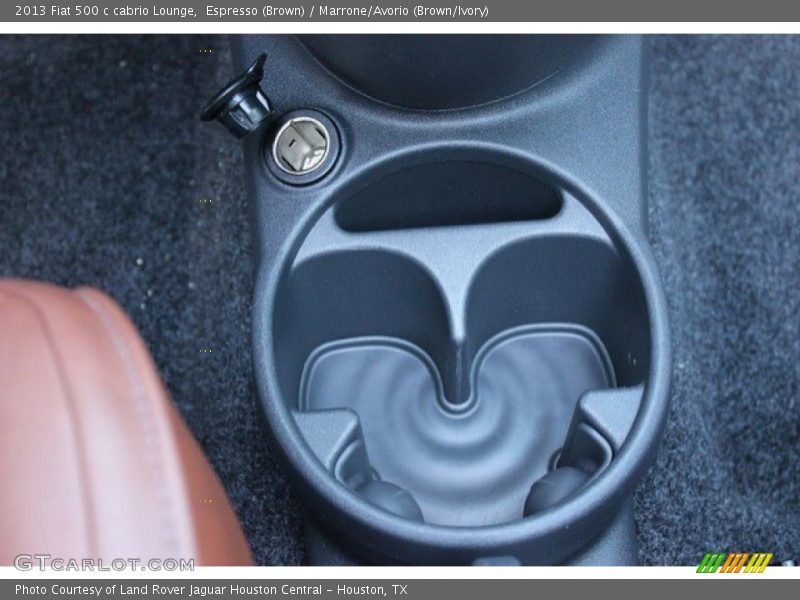 Espresso (Brown) / Marrone/Avorio (Brown/Ivory) 2013 Fiat 500 c cabrio Lounge