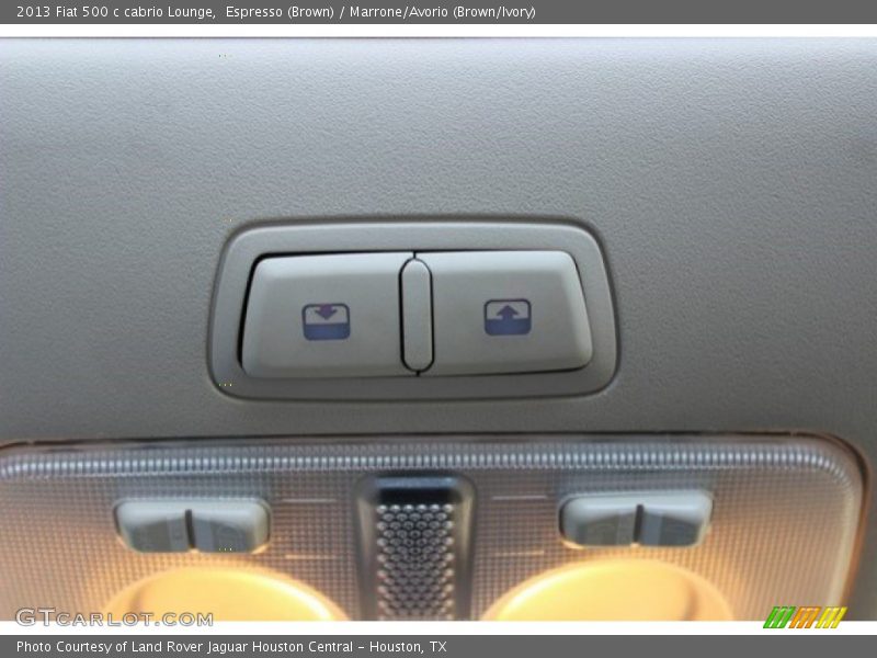 Espresso (Brown) / Marrone/Avorio (Brown/Ivory) 2013 Fiat 500 c cabrio Lounge