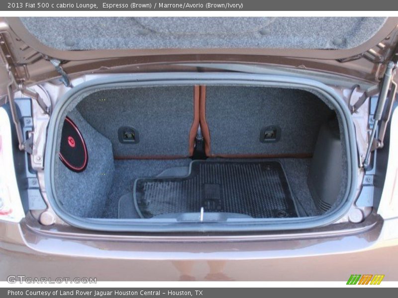 Espresso (Brown) / Marrone/Avorio (Brown/Ivory) 2013 Fiat 500 c cabrio Lounge