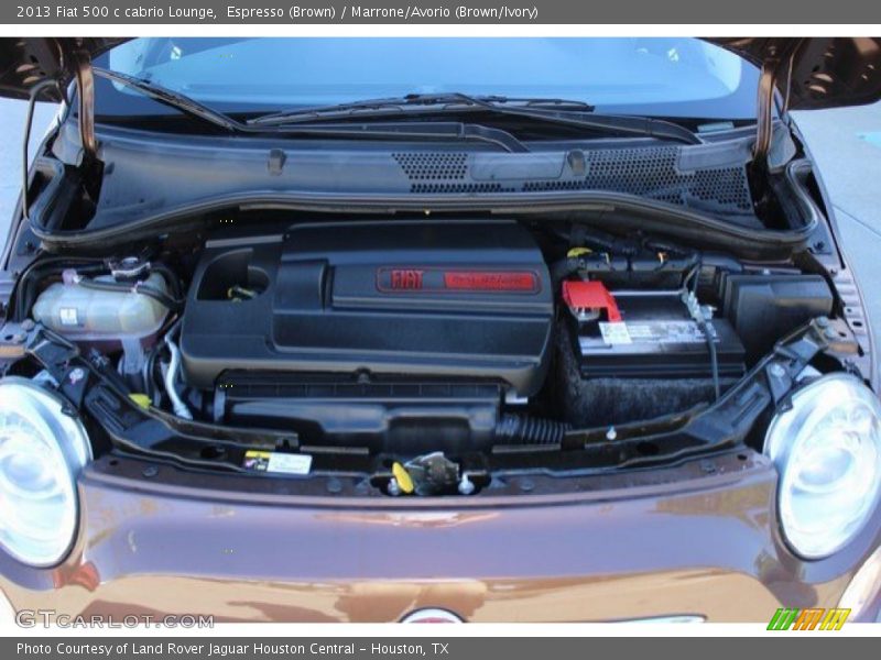 Espresso (Brown) / Marrone/Avorio (Brown/Ivory) 2013 Fiat 500 c cabrio Lounge