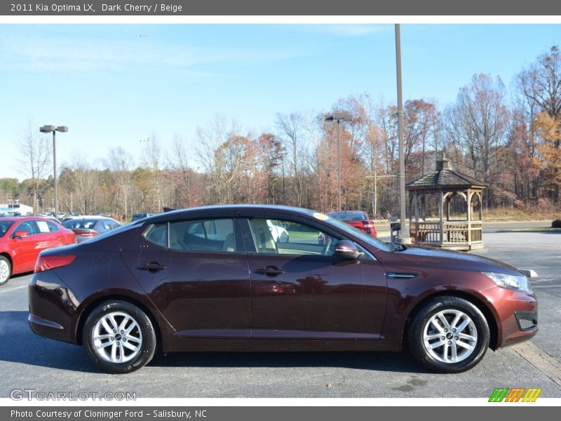 Dark Cherry / Beige 2011 Kia Optima LX