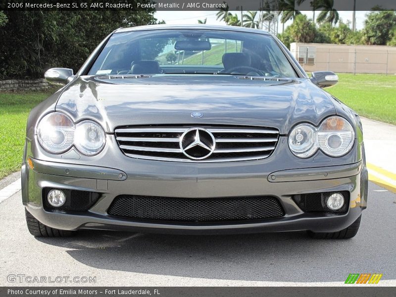 Pewter Metallic / AMG Charcoal 2006 Mercedes-Benz SL 65 AMG Roadster