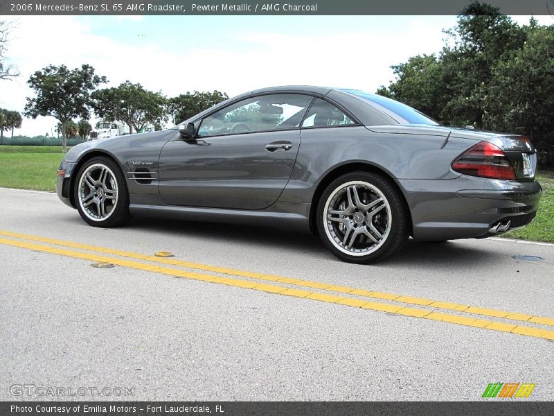 Pewter Metallic / AMG Charcoal 2006 Mercedes-Benz SL 65 AMG Roadster