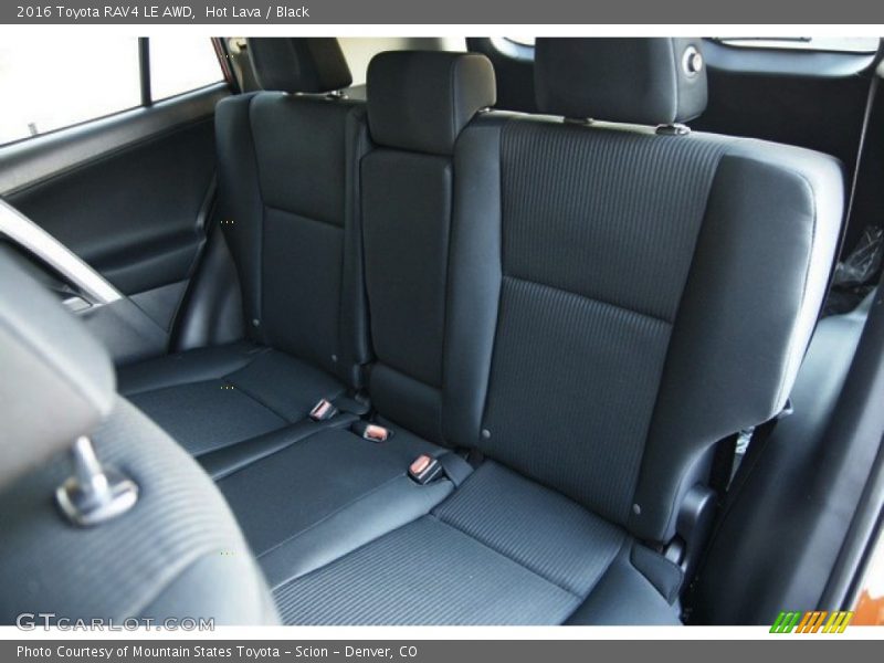 Hot Lava / Black 2016 Toyota RAV4 LE AWD