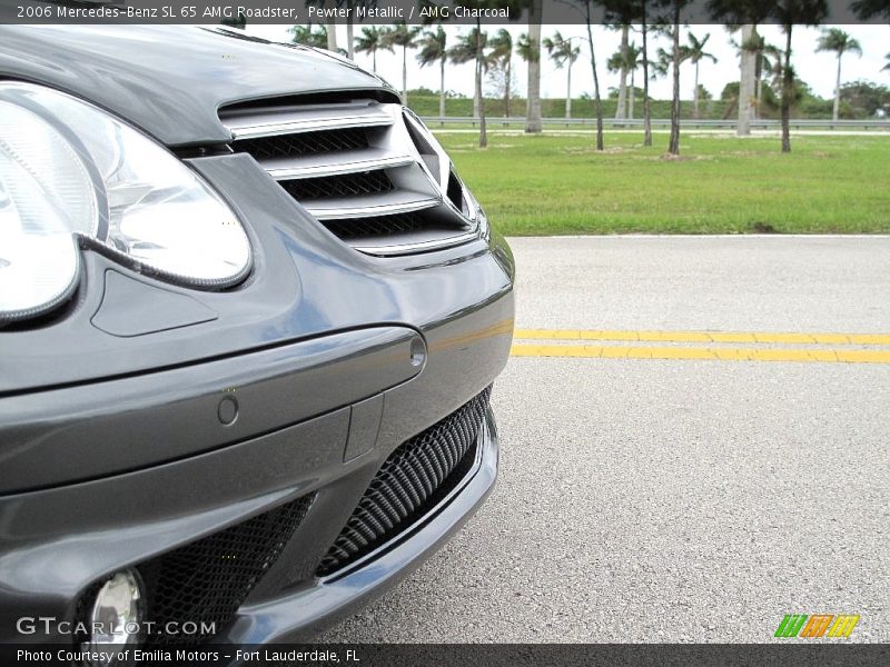 Pewter Metallic / AMG Charcoal 2006 Mercedes-Benz SL 65 AMG Roadster