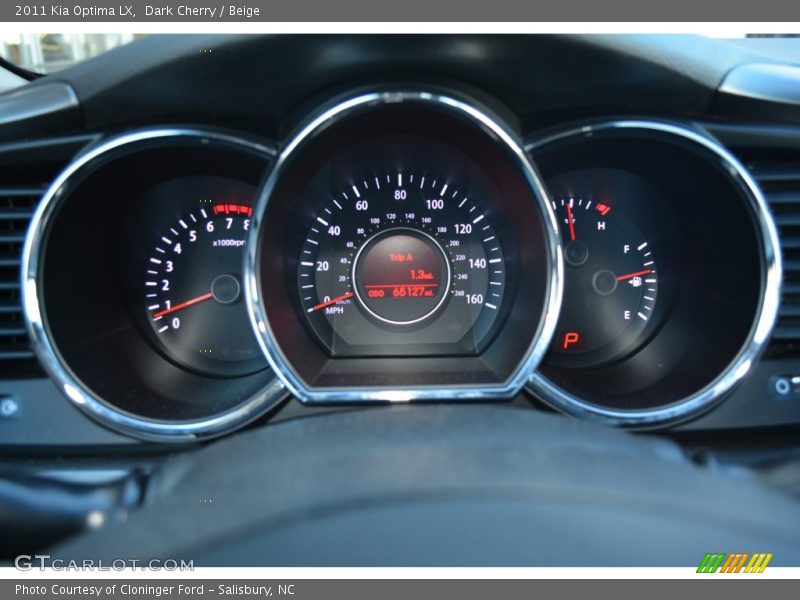 Dark Cherry / Beige 2011 Kia Optima LX