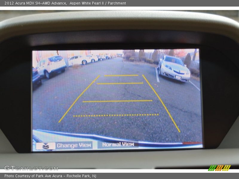 Aspen White Pearl II / Parchment 2012 Acura MDX SH-AWD Advance
